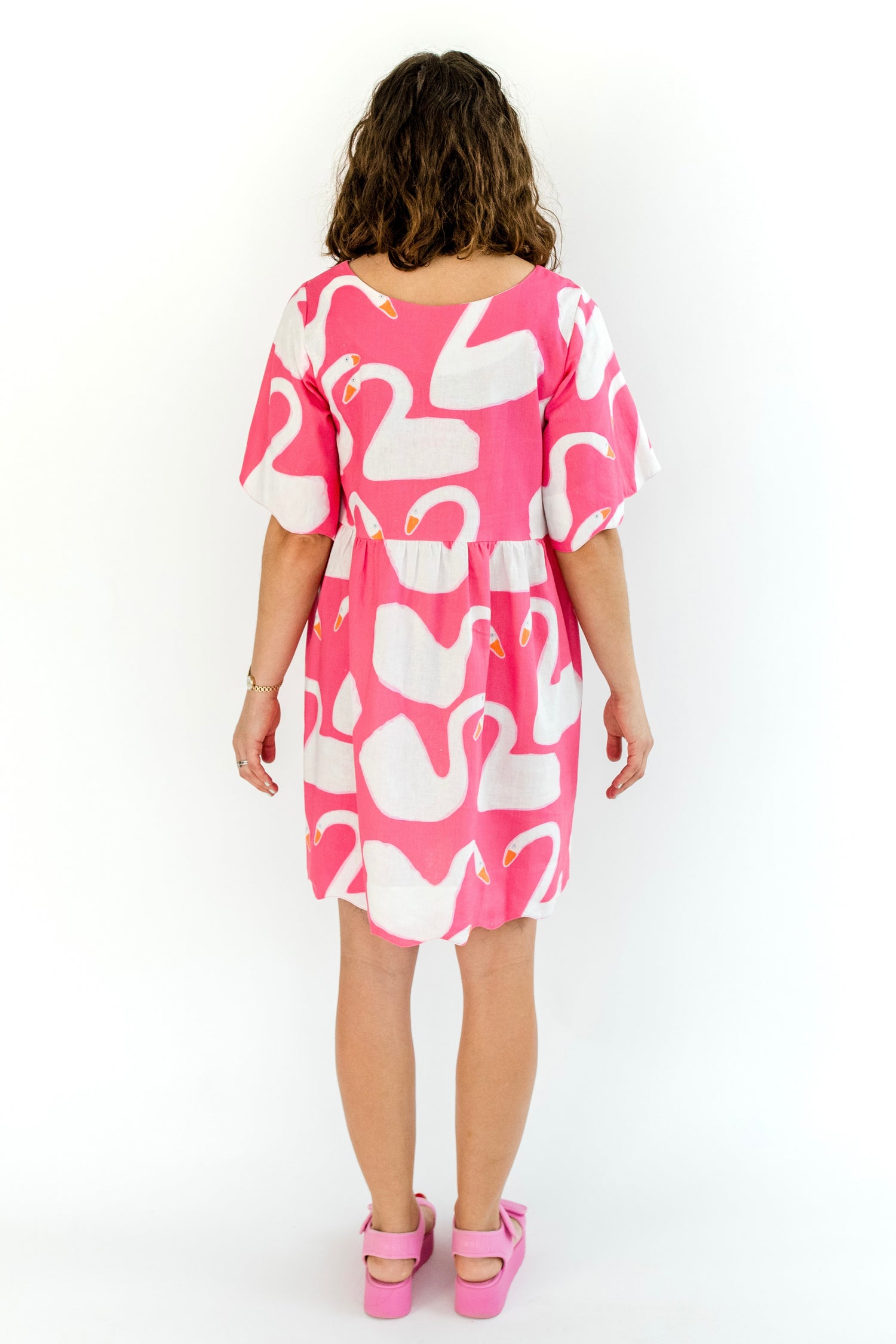 Swan Wavy Dress (short)