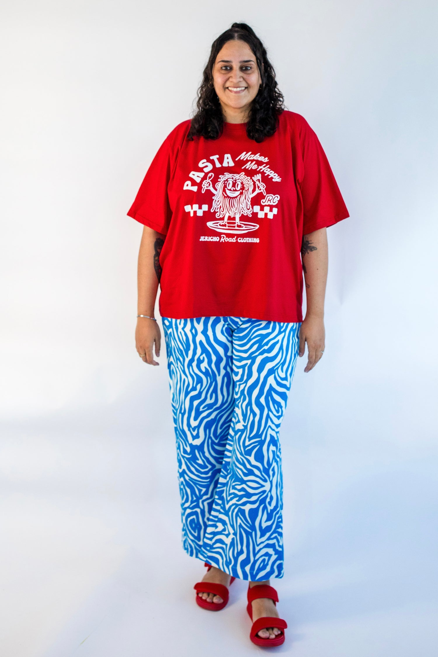 Pasta Makes Me Happy Tee (adults)