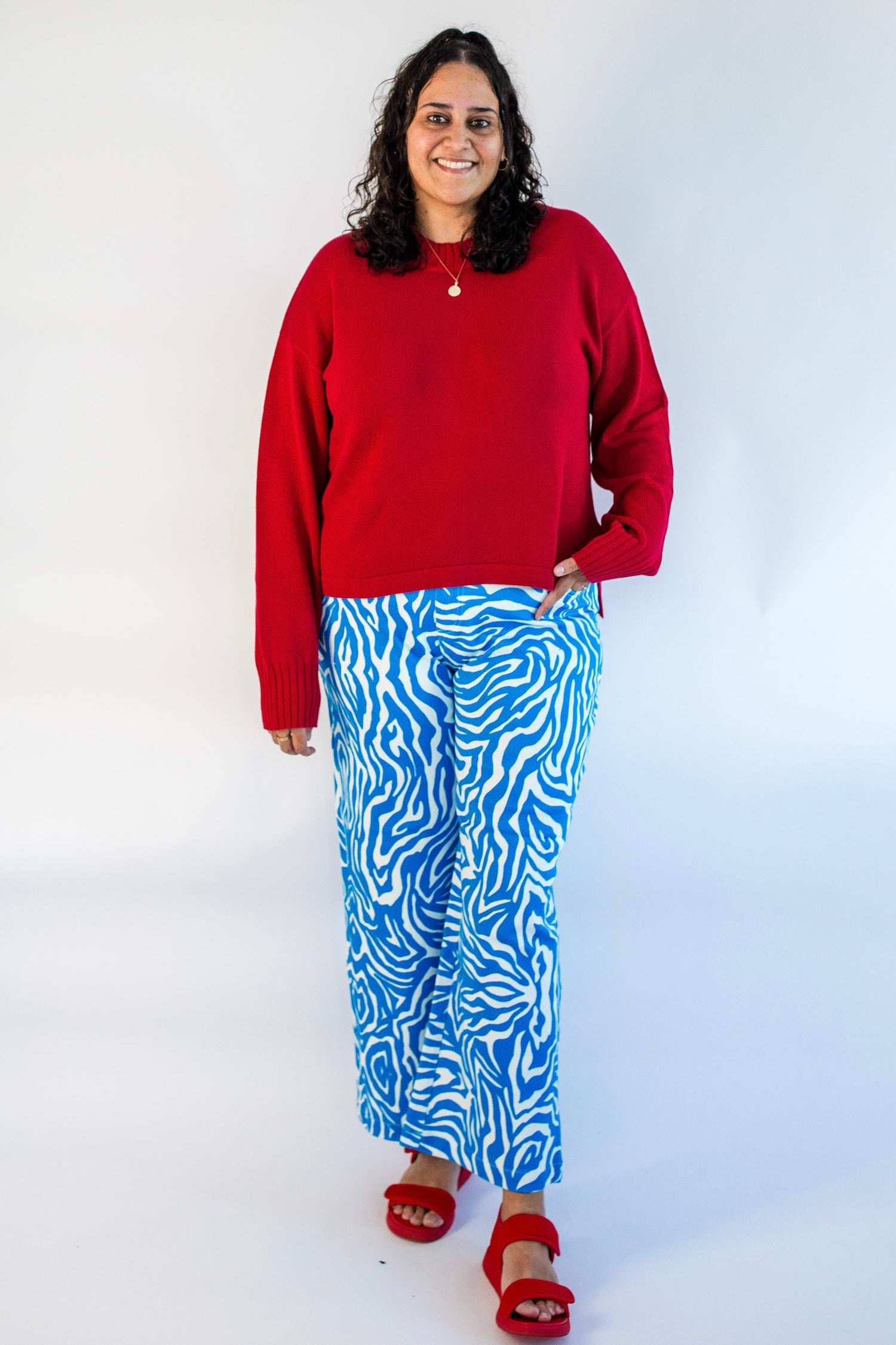 Zebra Hues Jeans