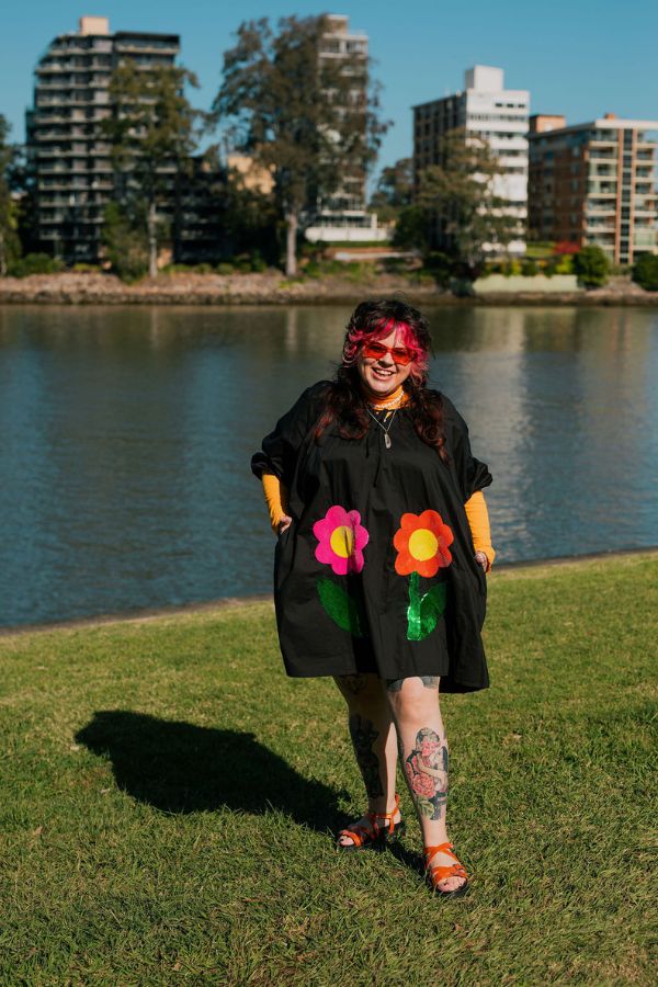 In Bloom Smock Dress