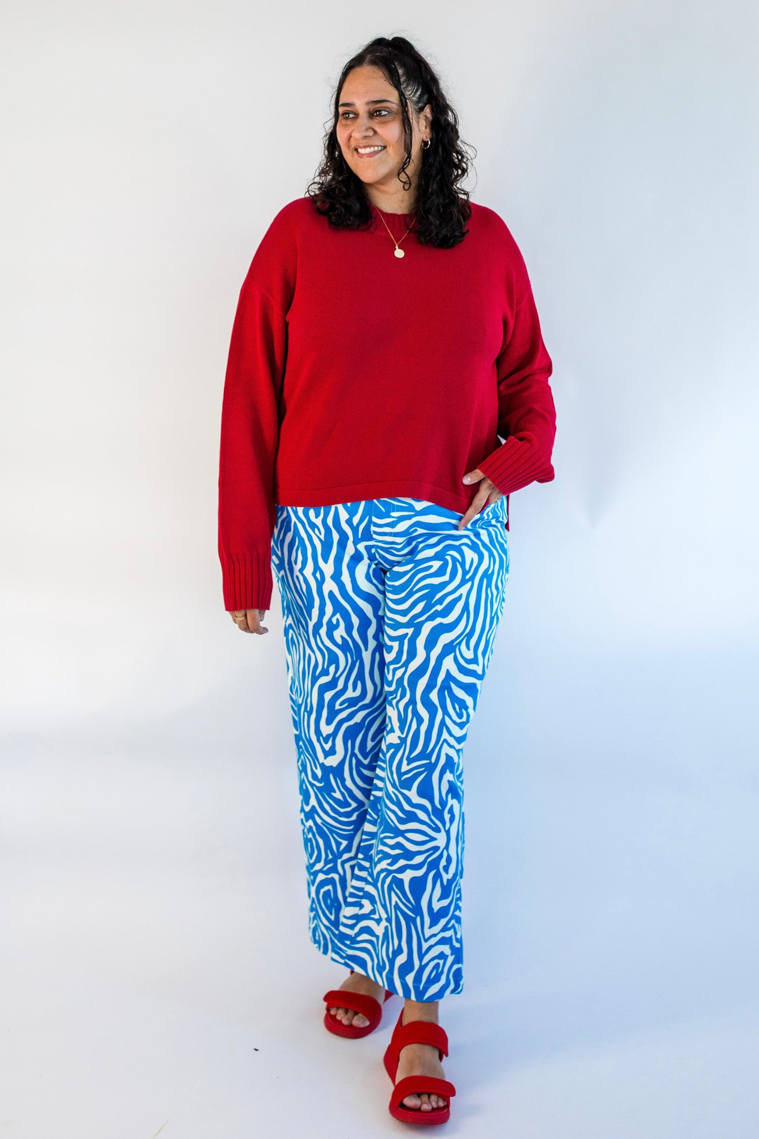 Zebra Hues Jeans