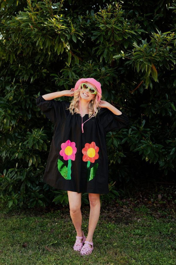 In Bloom Smock Dress