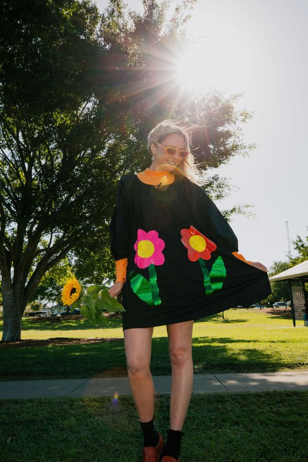 In Bloom Smock Dress