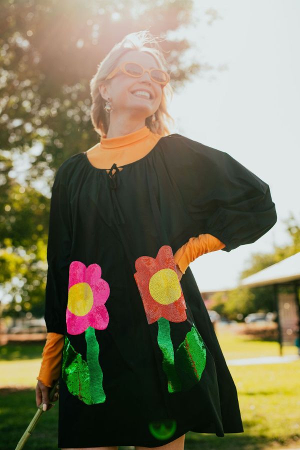 In Bloom Smock Dress