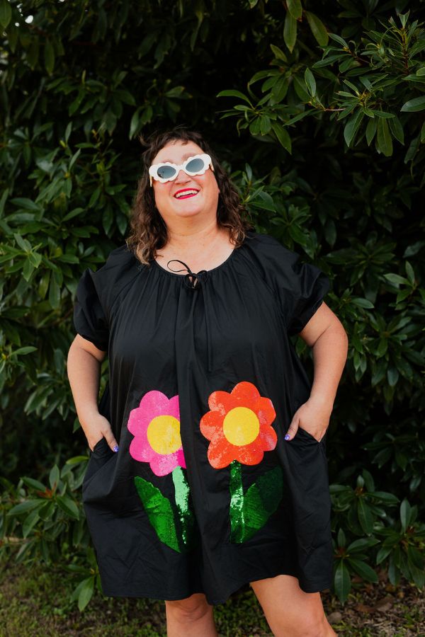 In Bloom Smock Dress