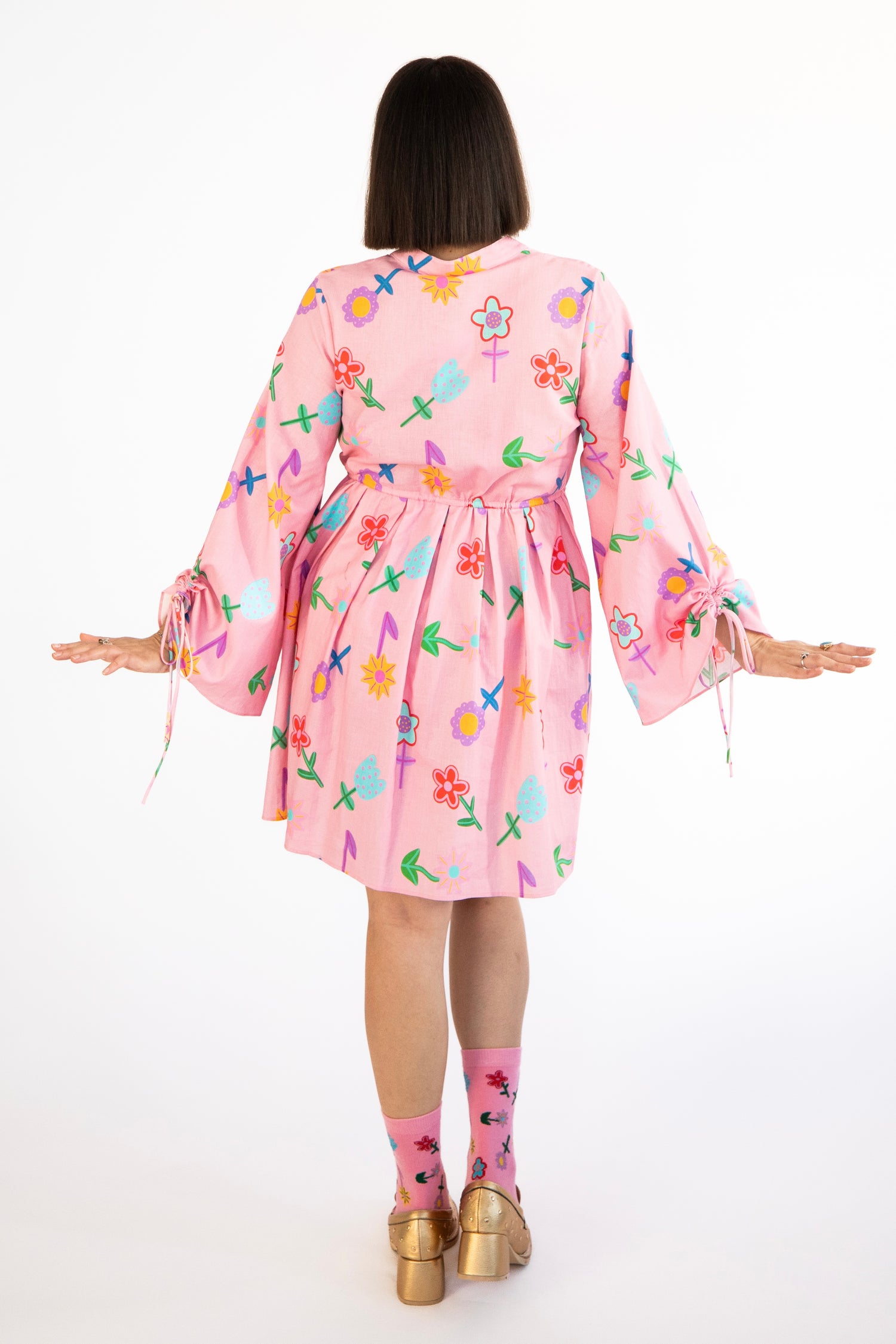 Cottage Garden Poppy Dress