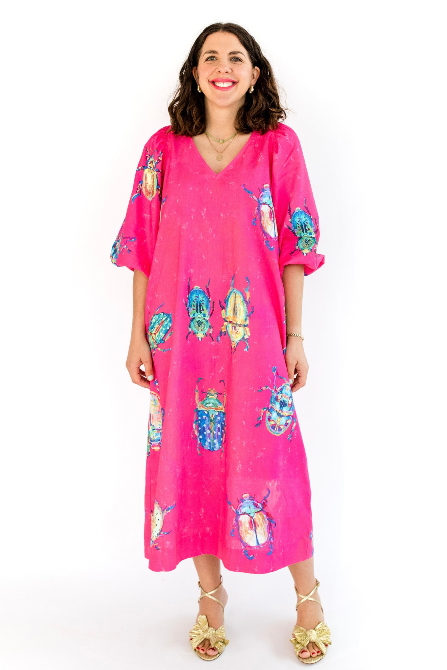 Pinkmas Beetle Paris Dress