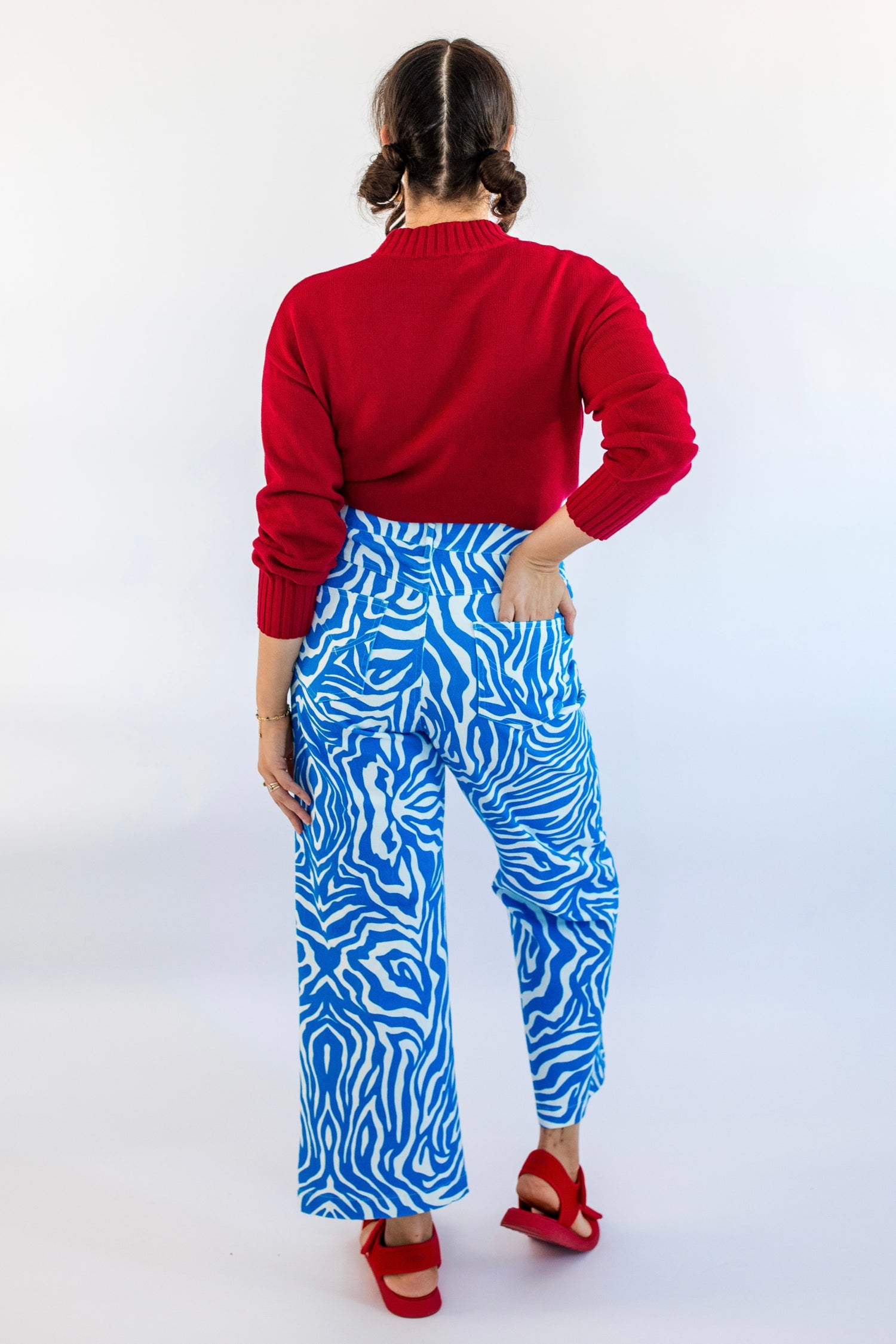 Zebra Hues Jeans