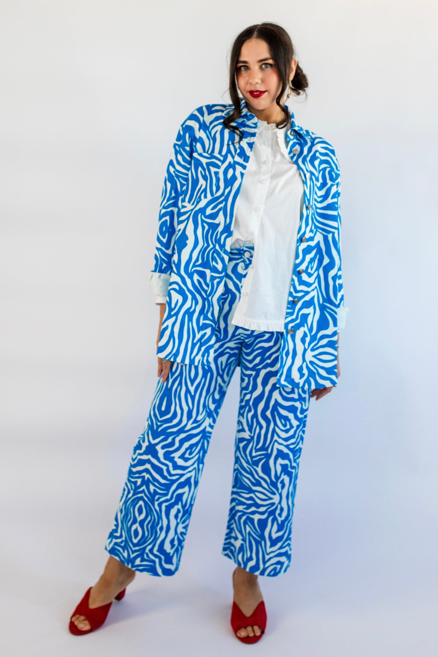 Zebra Hues Jeans