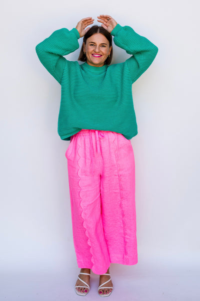 ALDIES『Fluorescence Thick Pants』 Pink ALDIES Fluorescence Thick Pants Pink