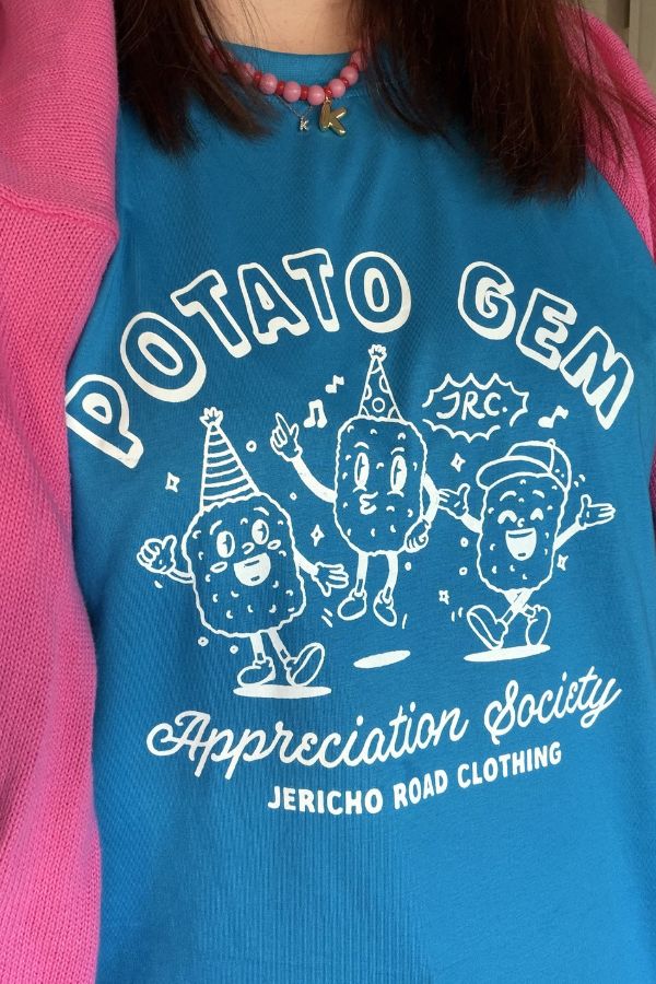 Potato Gem Appreciation Society Oversized Tee