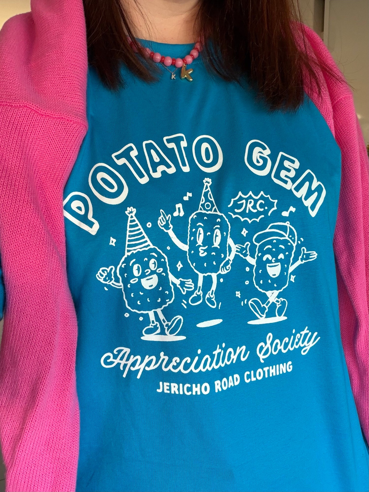 Potato Gem Appreciation Society Oversized Tee