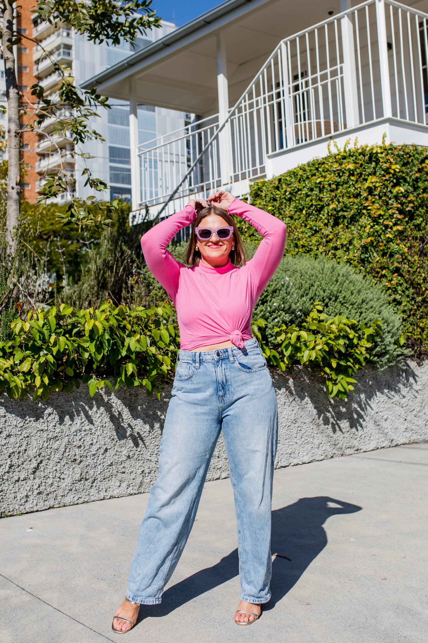 Zinnia Skivvy Pink