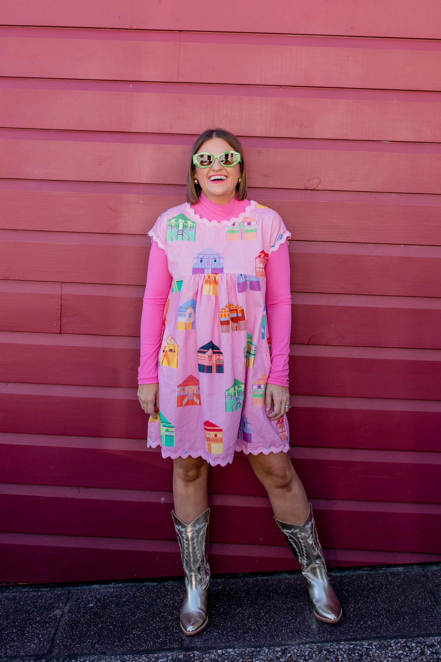 Zinnia Skivvy Pink