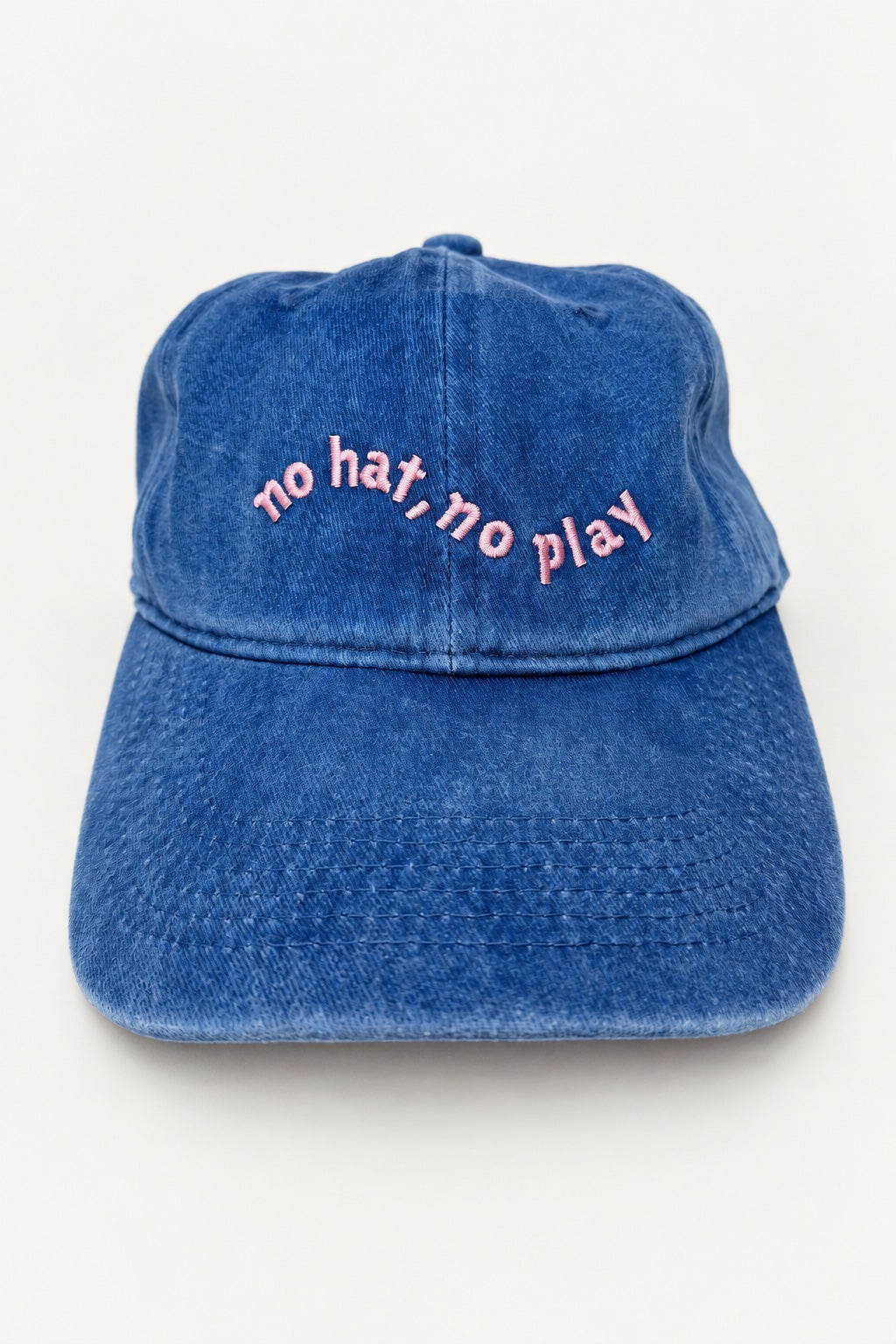 Embroidered Slogan Caps