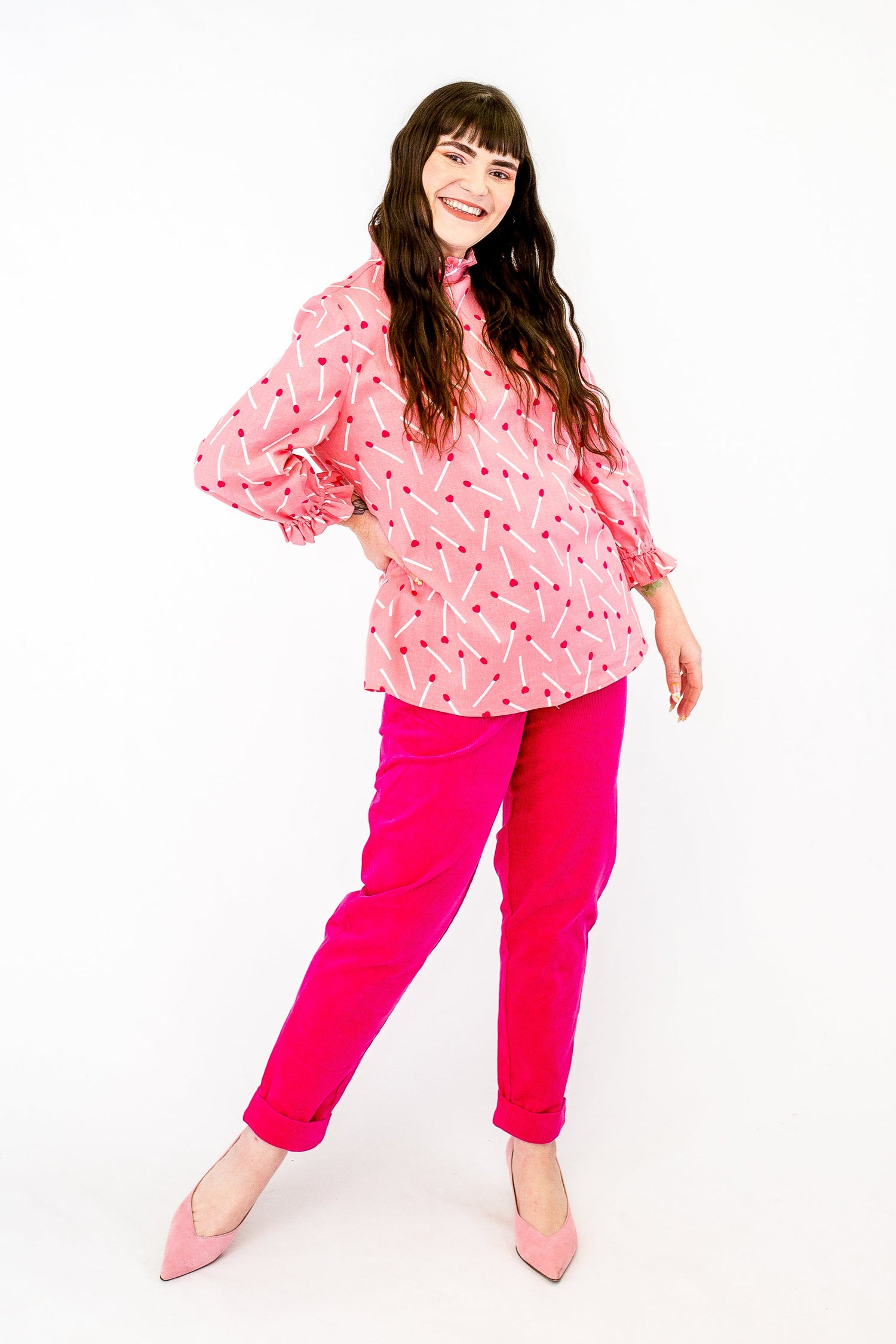 Lovestruck Ruffle Blouse